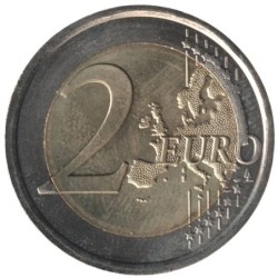 ITALIE - 2 euros commémorative colorisée - 200 ans de l'Arma dei Carabinieri - 2014