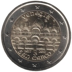 ITALIE - 2 euros commémorative - Basilique Saint-Marc à Venise - 2017