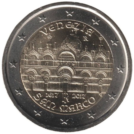 ITALIE - 2 euros commémorative - Basilique Saint-Marc à Venise - 2017 ITALIE - 2 euros commémorative - Basilique Saint-Marc à Venise - 2017