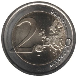 ITALIE - 2 euros commémorative - Léonard de Vinci - 2019