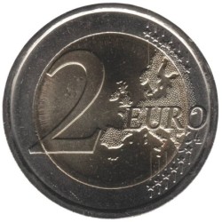 ITALIE - 2 euros commémorative - 80 ans création du Corps national des pompiers - 2020