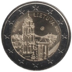 LITUANIE - 2 euros commémorative - Vilnius Capitale de l'art et de la culture - 2017