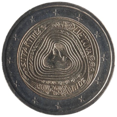 LITUANIE - 2 euros commémorative - Les Sutartines chansons lituaniennes polyphoniques - 2019 LITUANIE - 2 euros commémorative - Les Sutartines chansons lituaniennes polyphoniques - 2019