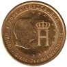 LUXEMBOURG - 2 euros commémorative plaquée or - Grand Duc Henri - 2004