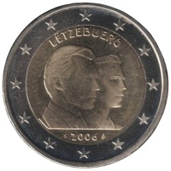LUXEMBOURG - 2 euros commémorative - Grand-Duc Guillaume - 2006