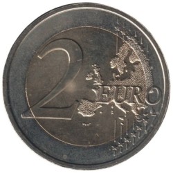 LUXEMBOURG - 2 euros commémorative - Grand-Duc Henri et Grande-Duchesse Charlotte - 2009