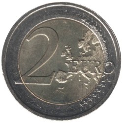 LUXEMBOURG - 2 euros commémorative - 10 ans de l'Euro - 2012