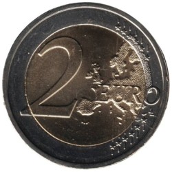 LUXEMBOURG - 2 euros commémorative - 175 ans de l'indépendance du Grand-Duché - 2014
