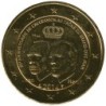 LUXEMBOURG - 2 euros commémorative plaquée or - 50 ans du Couronnement du Grand-Duc Jean - 2014