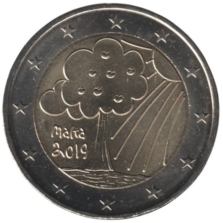 MALTE - 2 euros commémorative - Nature et environnement - 2019 MALTE - 2 euros commémorative - Nature et environnement - 2019