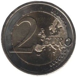 PAYS-BAS - 2 euros commémorative - 10 ans de l'UEM - 2009