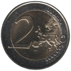 PAYS-BAS - 2 euros commémorative - Willem Alexander et Beatrix - 2014
