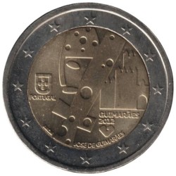 PORTUGAL - 2 euros commémorative - Guimarães - 2012