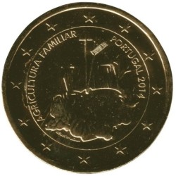 PORTUGAL - 2 euros commémorative plaquée or - Année internationale de l'agriculture familiale - 2014