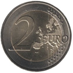 PORTUGAL - 2 euros commémorative - Raul Brandão - 2017