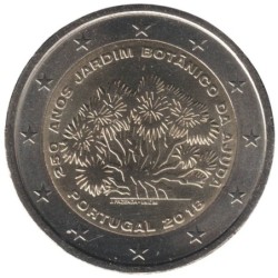 PORTUGAL - 2 euros commémorative - 250 ans du Jardin Botanique dAjuda - 2018