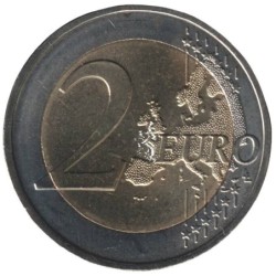 PORTUGAL - 2 euros commémorative Colorisée 250 ans de l'imprimerie nationale 2018