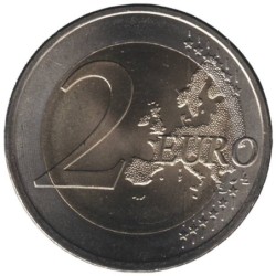 SLOVAQUIE - 2 euros commémorative - 20 ans Constitution Groupe de Visegrád - 2011