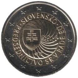 SLOVAQUIE - 2 euros commémorative - Présidence slovaque du Conseil de lUE - 2016