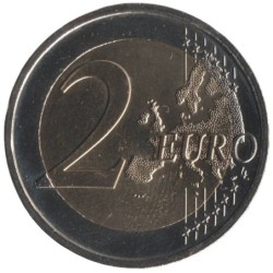 SLOVENIE - 2 euros commémorative colorisée - Grotte de Postojna - 2013