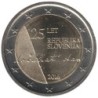 SLOVENIE - 2 euros commémorative - 25 ans de l'indépendance de la République de Slovénie - 2016