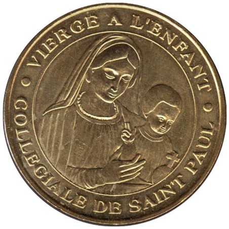 06-0008 - Collégiale Saint Paul Vierge à l'Enfant 2010 06-0008 - Collégiale Saint Paul Vierge à l'Enfant 2010