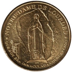 65-0997 - Lourdes - Bernadette et le signe de croix - 2010