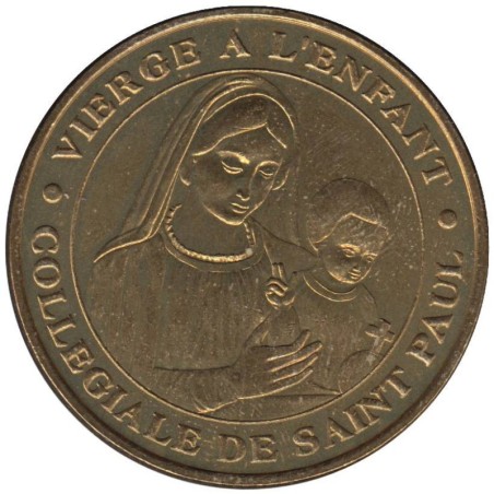 06-0008 - Collégiale Saint Paul Vierge à l'Enfant 2010 06-0008 - Collégiale Saint Paul Vierge à l'Enfant 2010