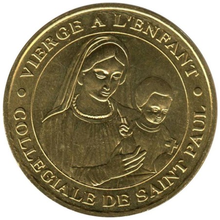 06-0008 - Collégiale Saint Paul Vierge à l'Enfant 2014 06-0008 - Collégiale Saint Paul Vierge à l'Enfant 2014