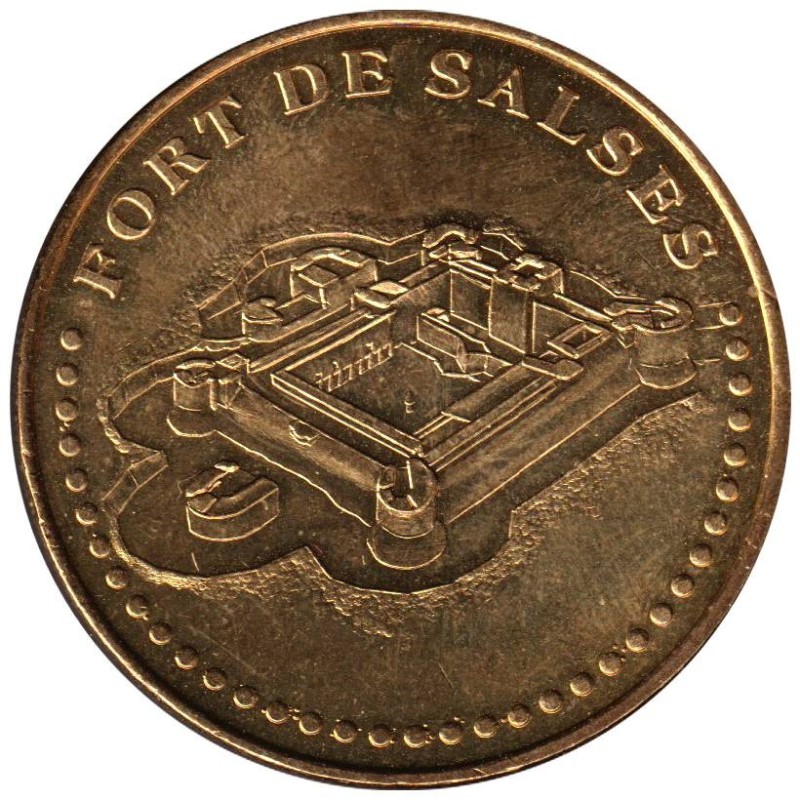 66-0532 - Fort de Salses - Face simple - 2010 66-0532 - Fort de Salses - Face simple - 2010