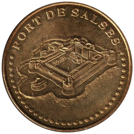 66-0532 - Fort de Salses - Face simple - 2010