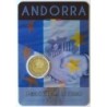ANDORRE - Coincard 2 euros commémorative - 25 ans accord douanier avec l'UE - 2015