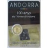 ANDORRE - Coincard 2 euros commémorative - 100 ans de l'hymne de l'Andorre - 2017