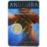 ANDORRE - Coincard 2 euros commémorative - 25 ans de la Constitution de l'Andorre - 2018