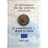 BELGIQUE - Blister 2 euros commémorative - Traité de Rome - 2007