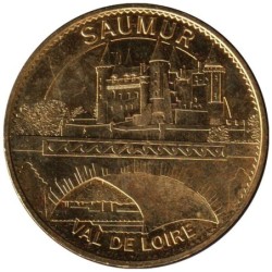 49-2095 - Saumur - Val de Loire Le château et le pont Cessart - 2015