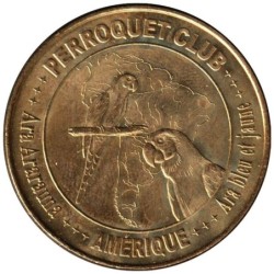 67-0942 - Perroquet Club - Amérique - Ara bleu et jaune - 2009