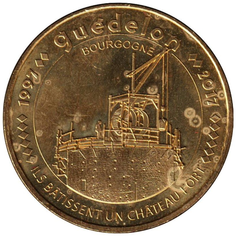 85-2527 - Guédelon - Ils bâtissent un Château Fort - 2017