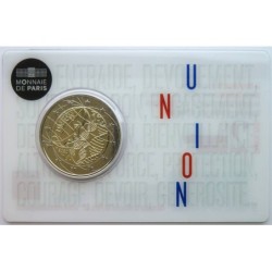 FRANCE - Coincard 2 euros commémorative - Recherche Médicale - Union - 2020