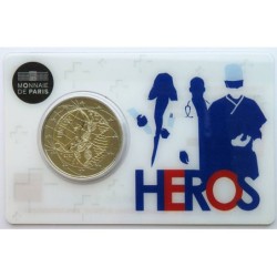 FRANCE - Coincard 2 euros commémorative - Recherche Médicale - Héros - 2020