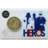 FRANCE - Coincard 2 euros commémorative - Recherche Médicale - Héros - 2020