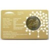 LETTONIE - Coincard 2 euros commémorative - 100 ans Banque de Lettonie - 2022