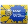 LITUANIE - Coincard 2 euros commémorative - Ensemble avec l'Ukraine - 2023