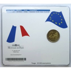 FRANCE - Blister 2 euros commémorative - Appel du 18 juin 1940 - Charles de Gaulle - 2010