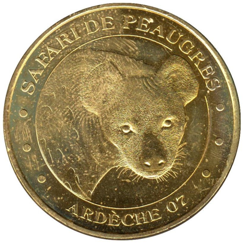 07-2039 - Safari de Peaugres - La hyène - 2015