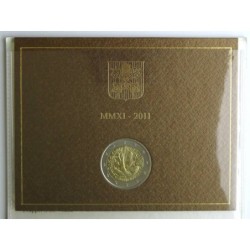 VATICAN - Blister - 2 euros commémorative - 26èmes Journées mondiales jeunesse - 2011