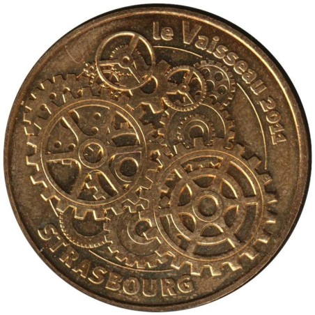 67-1117 - Strasbourg - Le Vaisseau 2011 - Les engrenages - 2011
