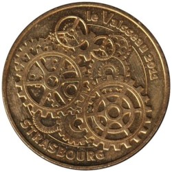 67-1117 - Strasbourg - Le Vaisseau 2011 - Les engrenages - 2011