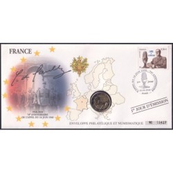 FRANCE - Numiscover - 2 euros commémorative - Appel du 18 juin 1940 - Charles de Gaulle - 2010
