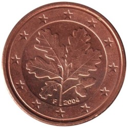 ALLEMAGNE - 1 cent d'euro - 2004 F